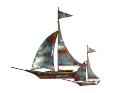 Copper Art Sailboat Small