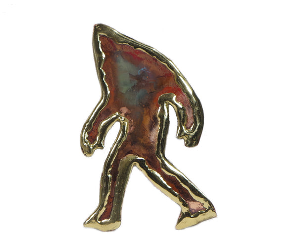 Copper Art Sasquatch Magnet