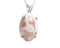 lake Superior Agate Pendant 24mm x 16mm  4534