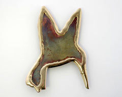 Copper Art Hummingbird Magnet