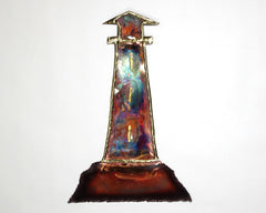 Copper Art Lighthouse Wall Decor