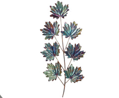 Copper Art Maple Leaf 7 Leaf Large Wall Décor
