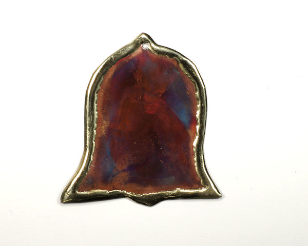 Copper Art Bell Magnet