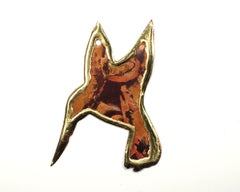 Copper Art Hummingbird Ornament