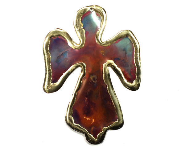 Copper Art Angel Magnet Large