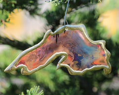 Copper Art Lake Superior Ornament