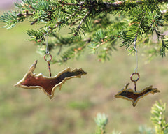 Copper Art Upper Peninsula Ornament Large