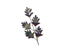 Copper Art Oak Leaf 5-Leaf Spray small
