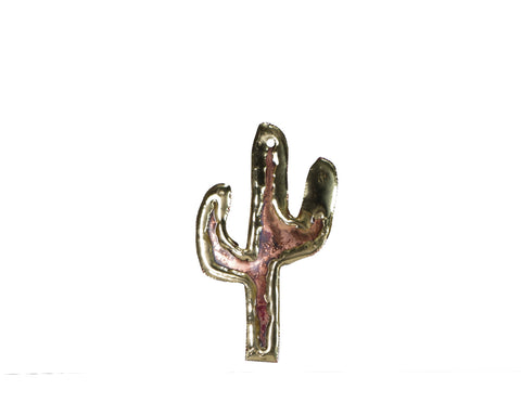 Copper Art Cactus Ornament