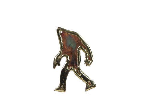 Copper Art Sasquatch Ornament
