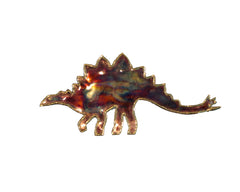 Copper Art Stegosaurus Wall Decor Small
