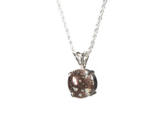 Copper Firebrick  10mm pendant   4964