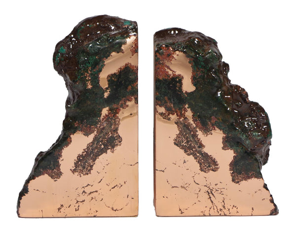 Float Copper Bookends 2492