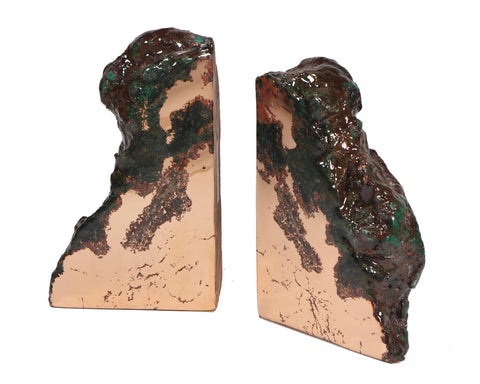 Float Copper Bookends 2492