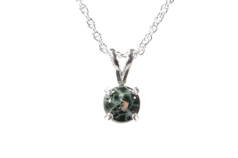 Greenstone Pendant 6mm   4518