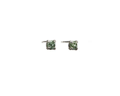 Greenstone Earrings 5mm  4908