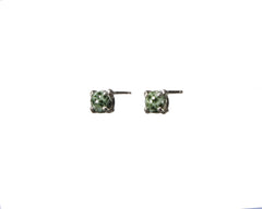 Greenstone Earrings 5mm  4908