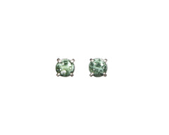 Greenstone Earrings  7 mm  4950