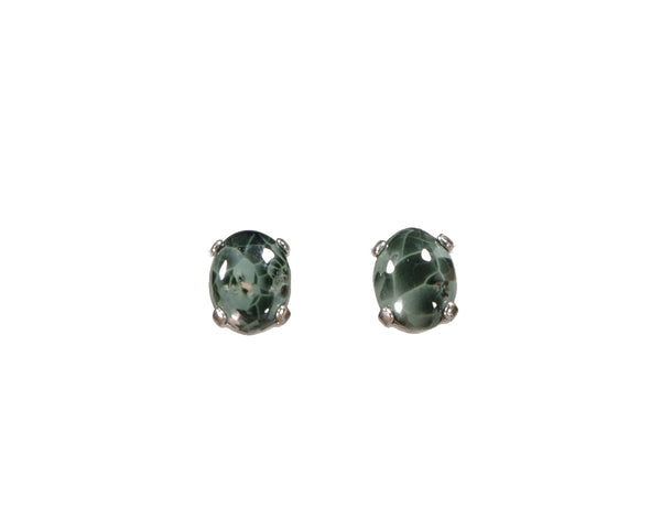 Greenstone Earrings 10x8mm-Store Web