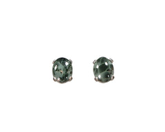 Greenstone Earrings 10x8mm-Store Web