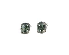 Greenstone Earrings 10x8mm-Store Web