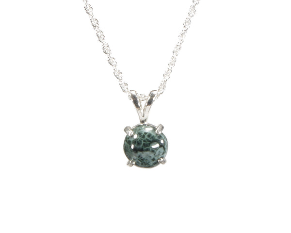 Greenstone  7mm Pendant  4923