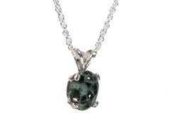 Greenstone  9 x 7mm Pendant 5319