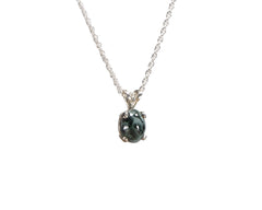 Greenstone  9 x 7mm Pendant   5418