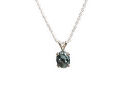 Greenstone  9 x 7mm Pendant   5418
