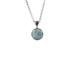 Larimar Pendant 10mm Round  5119