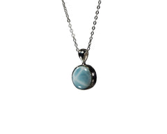 Larimar Pendant 10mm Round  5119