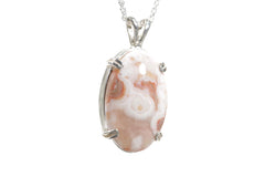 lake Superior Agate Pendant 24mm x 16mm  4534