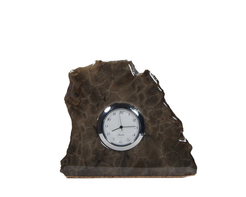 Petoskey Stone Mini Quartz Clock Small  4566
