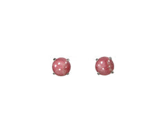 Rhodocrosite round Pendant and Earring set 5064