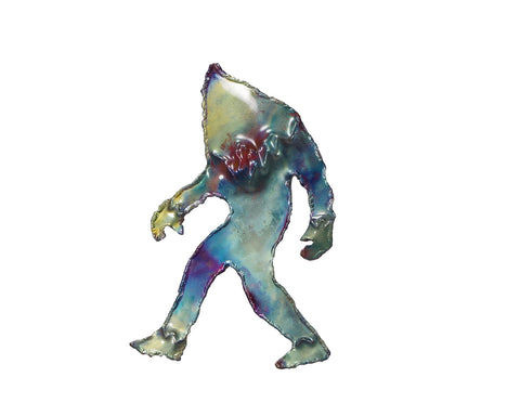 Copper Art Sasquatch Decor Wall Small