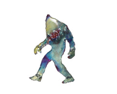 Copper Art Sasquatch Decor Wall Small