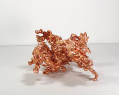 Sculptured Copper Decorator  5261