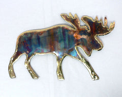 Copper Art Moose