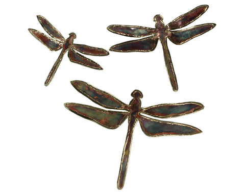 Copper Art Dragonfly Medium