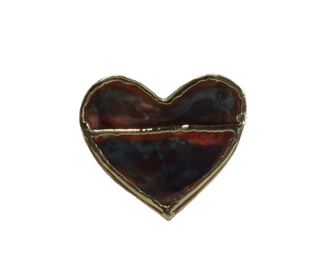 Copper Art Heart Pocket