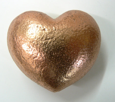 Solid Copper Heart