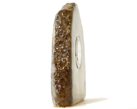 Petoskey Stone Mini Quartz Clock Medium #010523-01