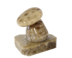 Petoskey Stone Mushroom Single small  1010.3