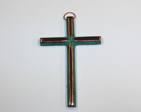 Solid Copper Cross - Medium