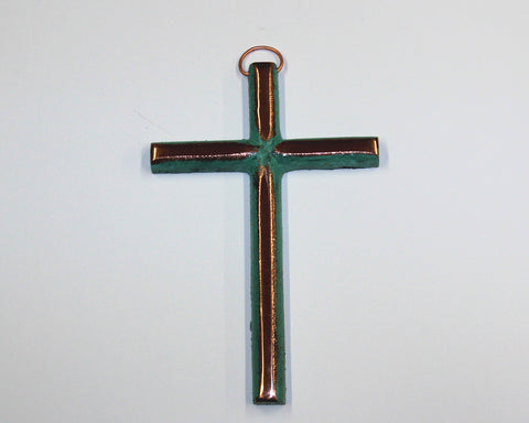 Solid Copper Cross - Medium