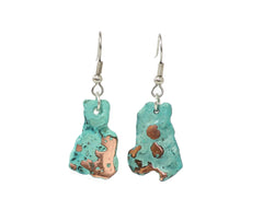 Splash Copper earrings