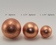 Solid Copper Sphere