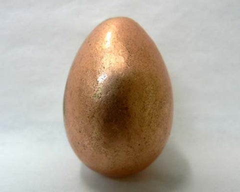 Large Solid Copper Egg