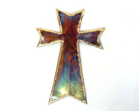 Copper Art Medium Cross