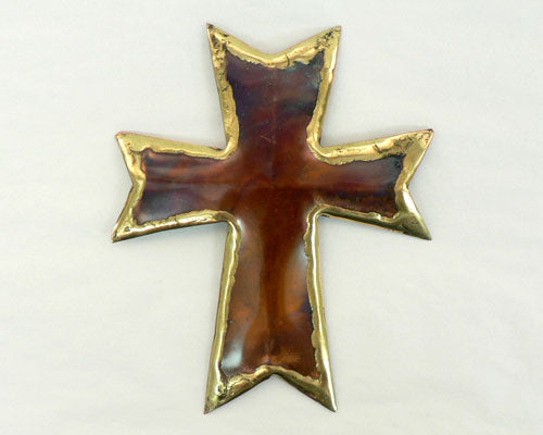 Copper Art Small Cross